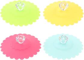 Xruiibr3245se18a2 Doitool 6 Pcs Wine Glass Covers To Keep Bugs Out Cups With Lids Can Random