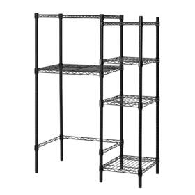 Dormco 843249165624 Suprima Mini Shelf Supreme With Shelving - 4 Black