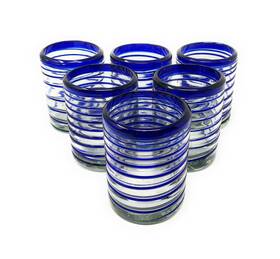 E4-ktqz-occb Dos Sueñ Os Hand Blown Mexican Drinking Glasses Set Of 6 Tumbler With... Fas
