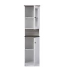 Dr 883300-white-wenge Kitchen Storage Cabinet With Doors And Shelf 7437357352378