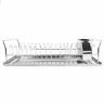 Dr49799 Home Basics Chrome Plated Steel Compact Dish Rack