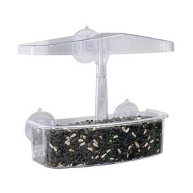 Droll Yankees 886827171624 Observer Window Bird Feeder With Suction Cups 2 Cup ... Fast Ship