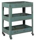 Ds-d051010 Pulaski Metal Trolley Cart In Blue Id 605876292063