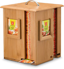 Dtb Bamb Si Tea Bag Organizer Natural Bamboo 019962867361 Dtb Bamb Si Tea Bag Organizer Natural Bamboo 019962867361