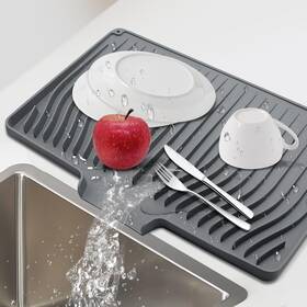 X13.7 Dtxiaqiao 662652945032 Silicone Dish Drying Mat For Kitchen Countertops And Sinks 19 Inch Non