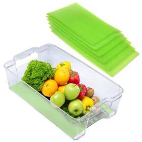 Dualplex 758182983528 Fruit And Veggie Life Extender Liner For Fridge Refrigerator Drawers 6 X 16.5 Inch Dualplex 758182983528 Fruit And Veggie Life Extender Liner For Fridge Refrigerator Drawers 6 X 16.5 Inch