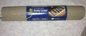 281895 Duck Brand Easy Liner Non-adhesive Original Grip Drawer And Shelf 12 Inch X 5 Ft