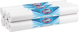 286803 Duck Easyliner With Clorox Solid Grip Shelf 20-inch X 6 Feet Rolls White