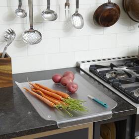 Durable 050581344130 Acrylic Dual Purpose Diagonal Drain And Cutting Board Strong