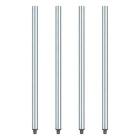Durasteel 810121790946 Galvanized Legs For Work Table - 33.5 Inch Replacement L