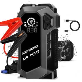 4000a E-ant 641837576032 Car Jump Starter With Air Compressor 10l Gas/8l Diesel Peak 12v