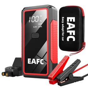 2000a Eafc Jc02 20000mah Jump Starter With Storage Bag 12v Car Battery Booster Pack Fo