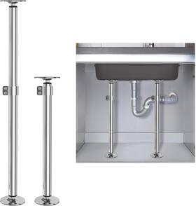 Ea99032n1 Eapele Undermount Sink Brackets Adjustable Stainless Steel Silver