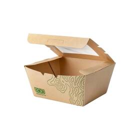 Ep-pprbw26 Eco Products Renewable And Compostable #1 Clear Top To Go Container 26oz Capac