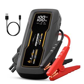 Ecojs1-cs20 Econour 2500a Portable Jump Starter For Car 12v Lithium Box 8.5l G
