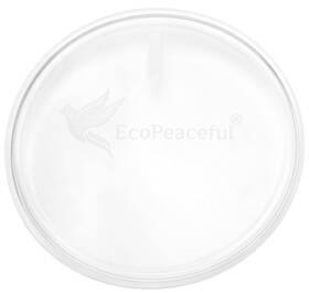 Ecopeaceful 850009652416 12 Silicone Insert Seal Lids Seals - Regular Mouth White