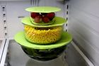 Ecov-8 Premium 1 Silicone 2 Bowl 6 Small Versatile " 4 Covers Medium Lids 8