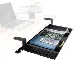 Eh-300001 Eho Under Desk Slide-out Storage Drawer Large 20 Inch X 11.8 Clamp-on Pull-out Eh-300001 Eho Under Desk Slide-out Storage Drawer Large 20 Inch X 11.8 Clamp-on Pull-out
