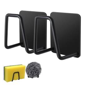 Eixencosi 768494552114 Adhesive Sponge Holders For Kitchen Sink Strong Rack Stand Scr