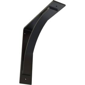 Bktm03x14x14mopbl Ekena Millwork 3 Inch W X 14 D H Morris Steel Bracket Powder Coated Black Bktm03x14x14mopbl Ekena Millwork 3 Inch W X 14 D H Morris Steel Bracket Powder Coated Black