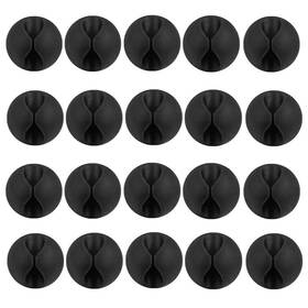 Bf922020807 Eledabra 20 Pack Black Silicone Cable Clip Holders Self Adhesive Wire Management Wel Bf922020807 Eledabra 20 Pack Black Silicone Cable Clip Holders Self Adhesive Wire Management Wel