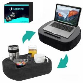 Y2kch002 Eleminto Multi-functional Couch Cup Holder And Laptop Stand - Ideal For Sofa Bed Car