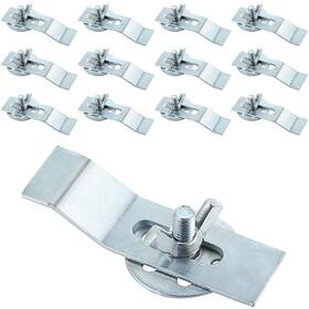 Clips-02 Enhon Sink Clips Kit 12 Pack Undermount 2.6 X 0.8 Inch Silver