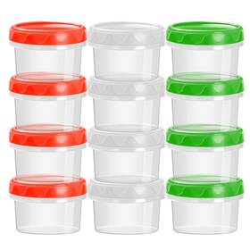 53f5007 Eonjoe 2 Oz Plastic Containers With Lids Small Salad Dressing Container To Go