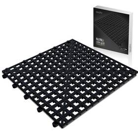 A-ism-12-blk Esatto 12 Pack Interlocking Shelf Mats Black For Spills Clean Bars Stain Pr A-ism-12-blk Esatto 12 Pack Interlocking Shelf Mats Black For Spills Clean Bars Stain Pr