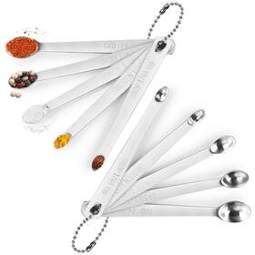 Ls-st1564-1 Esie Houzie 10pcs Small Measuring Spoons Set - Stainless Steel Tiny For