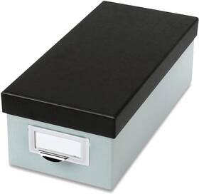 406355 Esselte Pendaflex Corp. Oxford Index Card Storage Box Holds 1 000 3 X 5 Cards 5.5 11.5 Black Blue 406355 Esselte Pendaflex Corp. Oxford Index Card Storage Box Holds 1 000 3 X 5 Cards 5.5 11.5 Black Blue