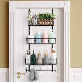 R984 Eteli Over The Door 35.4 Inches H X 16.5 W 5.5 D Black