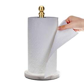 Pths-m2 Exilon Gold Paper Towel Holder Countertop Standing Roll For Kitc Pths-m2 Exilon Gold Paper Towel Holder Countertop Standing Roll For Kitc