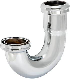 35112 Ez-flo Heavy-duty J-bend Sink Trap With A Captive Nut 22-gauge Chrome 35112 Ez-flo Heavy-duty J-bend Sink Trap With A Captive Nut 22-gauge Chrome