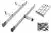 Ezc-ktd010 Practical Comfort Adjustable Kitchen Drawer Dividers Elegant Aluminum Modular Organizer 5 Set 646437619813