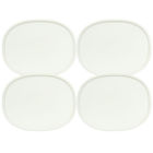 F-2-pc Corningware Oval French White Lid For Shallow Baking 681920959106