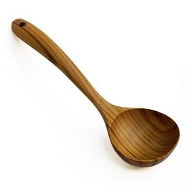 Faay 857124837461 Small Serving Ladle Eco Friendly Wooden Kitchen Tool