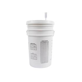 B00wa4pt5u Fastrack 6.5g Fermentation Bucket With Airlock Home Brewing Wine Fermenter