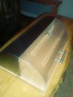 Fba P-bb-wm Perlli Stainless Steel Bread Box Wood Roll Top 641171085979