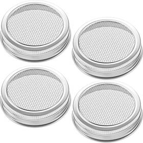 697893 Fdczeyxior 4 Pack Mason Jar Sprouting Lids Strainer Lid Regular Mouth Sliver 697893 Fdczeyxior 4 Pack Mason Jar Sprouting Lids Strainer Lid Regular Mouth Sliver