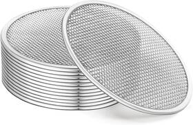 12lid Febflo Sprouting Lids 316 Stainless Steel Screen Lid For 70mm Regular Mouth Silvery
