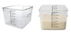 86876044027 Fg631200clr Rubbermaid Commercial Products Space Saving Square Food Storage 86876044027 Fg631200clr Rubbermaid Commercial Products Space Saving Square Food Storage
