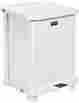 Fgst7erbwh Rubbermaid Commercial Rubbermaidmercial The Defenders Steel Step Trash Can With Retain
