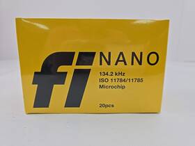 F1-n-20 Fi Nano Microchip For Dogs - 20-pack Free Lifetime Registration Universal F1-n-20 Fi Nano Microchip For Dogs - 20-pack Free Lifetime Registration Universal