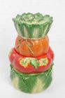 Fitz Floyd And Le Marche Classics Piece Stacking Set Vegetable
