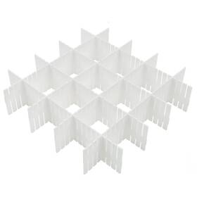 Flytianmy 414768824990 8pcs Drawer Dividers Adjustable Organizer For Socks Underwear Makeu