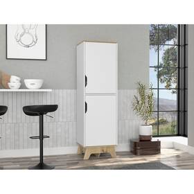Fm Furniture 691989332635 British Single Kitchen Pantry With 4 Shelves