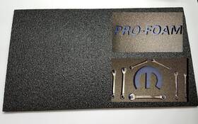 Pf1622blk Foampro Tool Chest Drawer Liner Foam 16 5/8 Inch X 22 1/4 Fast Ship