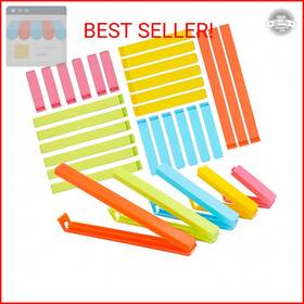 Foimas Foimas-us-co080s1p1 Food Bag Sealing Clips 27pcs Assorted Size Plastic For