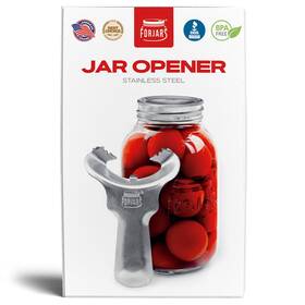 Forjars 850031492677 Manual Jar Opener - Rated Tool For Canning Open Mason Jars Twist-of